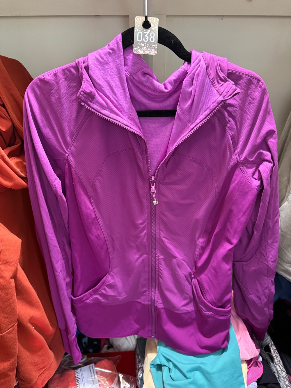 038 lululemon athletica in flux jacket Full-Zip Hooded